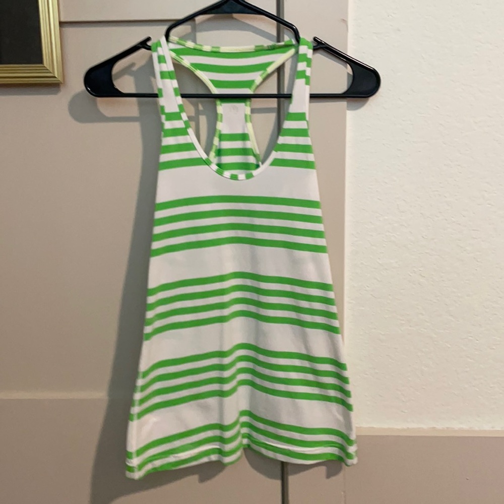 Lululemon Striped Tank Top